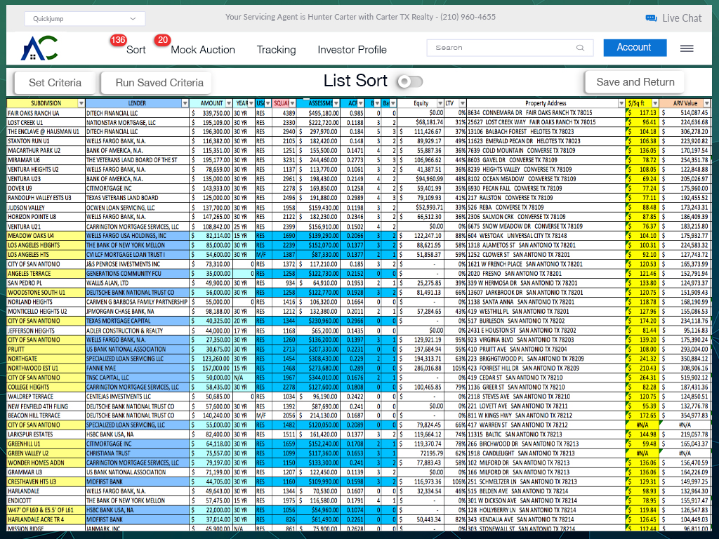 9 iPad Investor Log In Screen